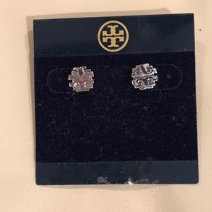 Tory Burch Silver Earrings